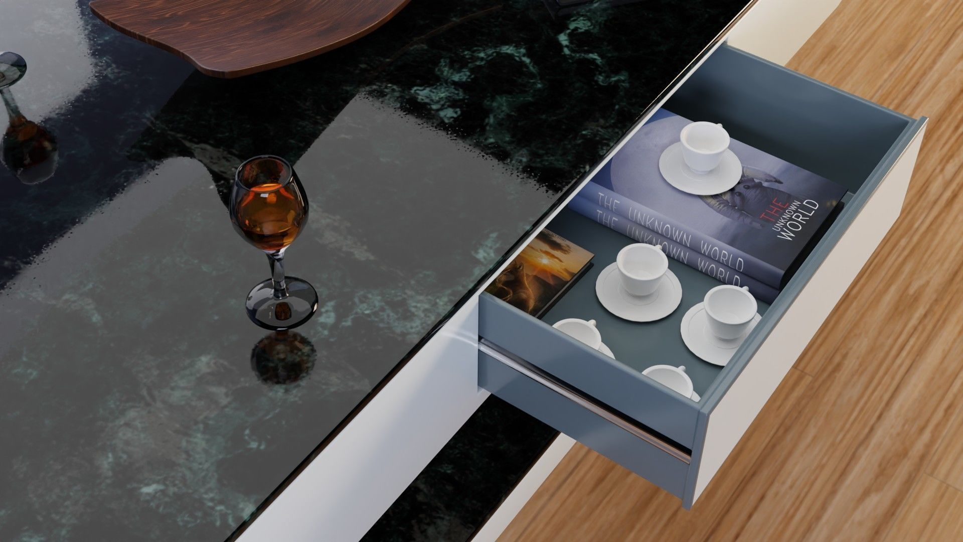 Coffee Table PART4 3D model_5