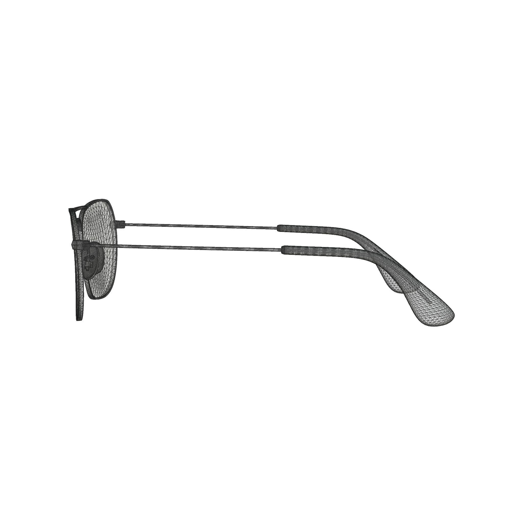 Ray-Ban - RB3610 Sunglasses Low-poly 3D model_8