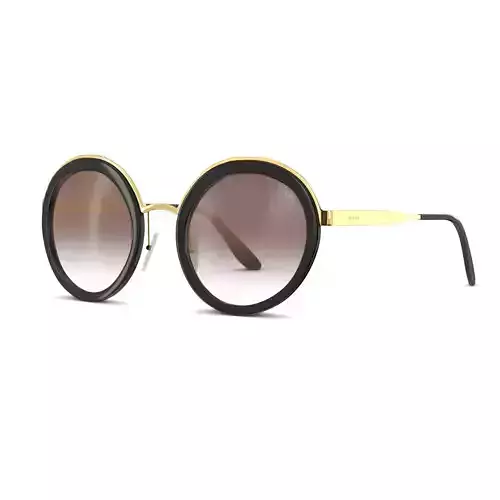 Prada - PR50TS Sunglasses Low-poly 3D model