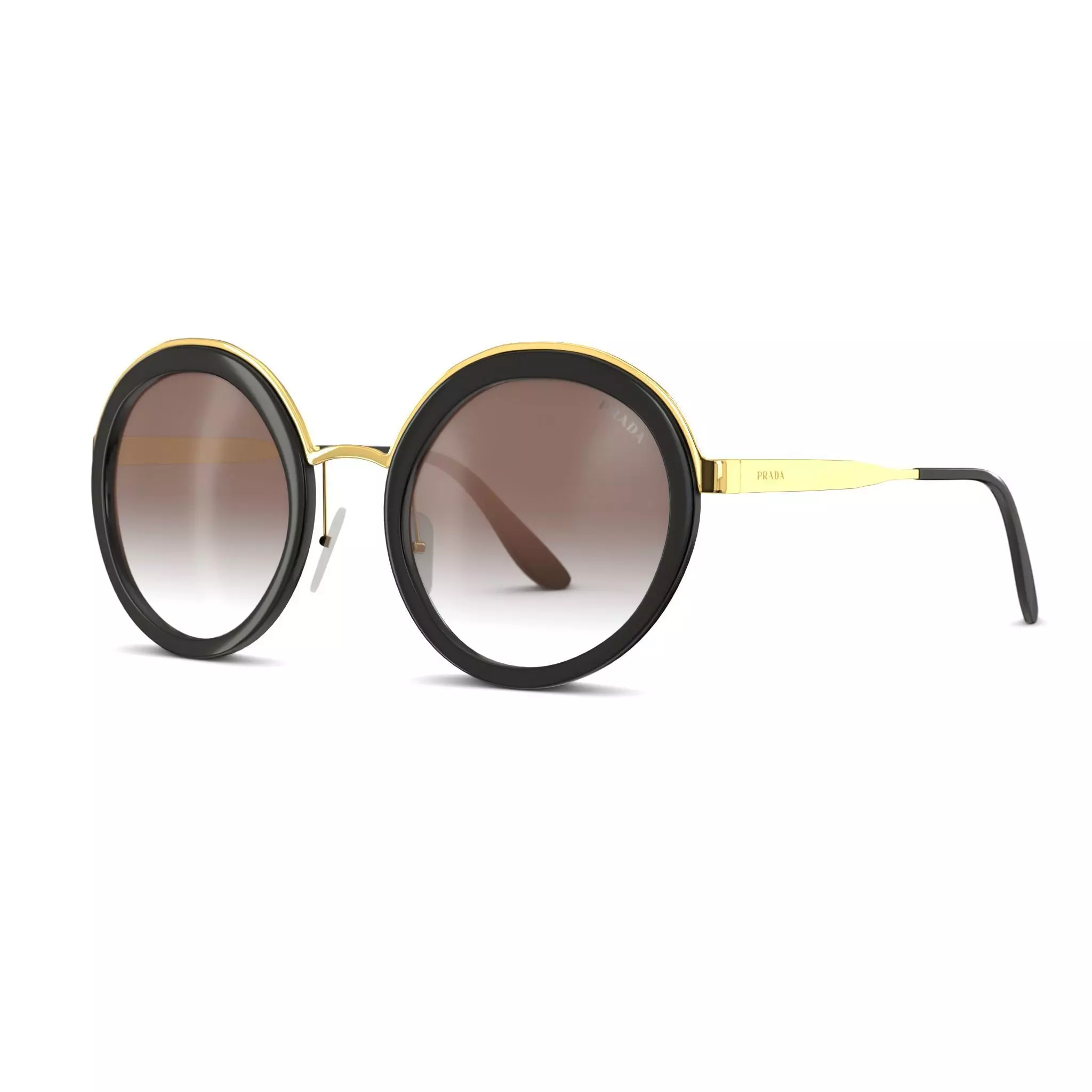 Prada - PR50TS Sunglasses Low-poly 3D model_0