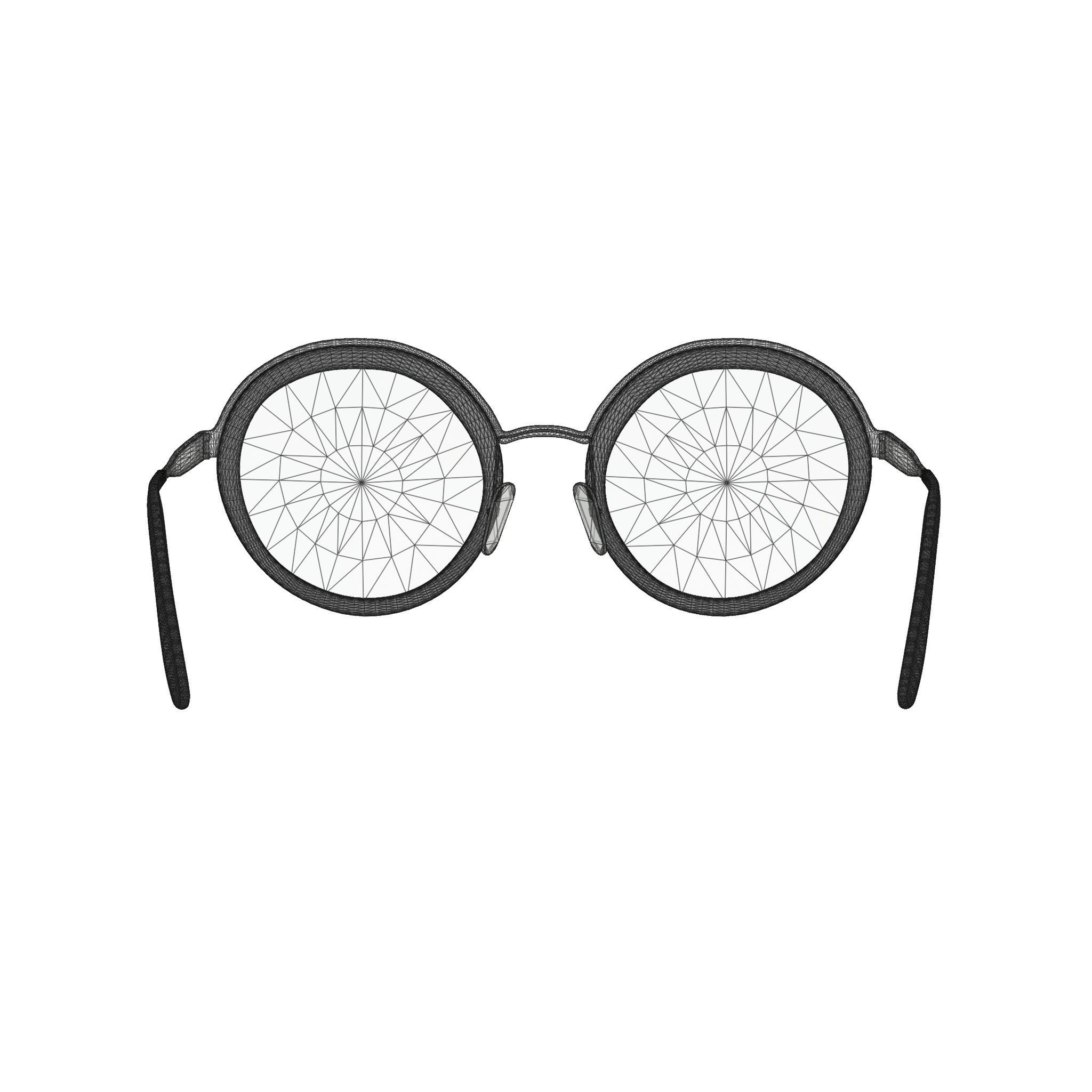 Prada - PR50TS Sunglasses Low-poly 3D model_6