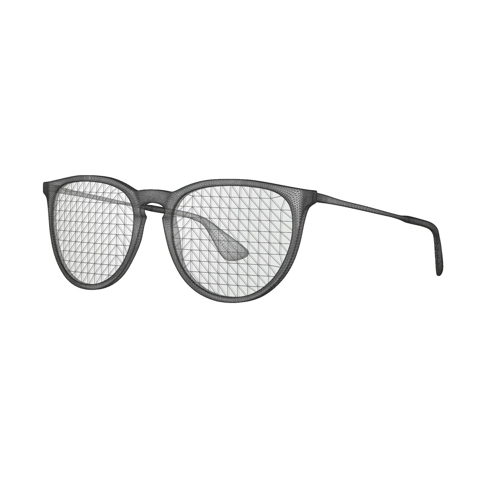 Ray-Ban Erika - RB4171 647380 Sunglasses Low-poly 3D model_5