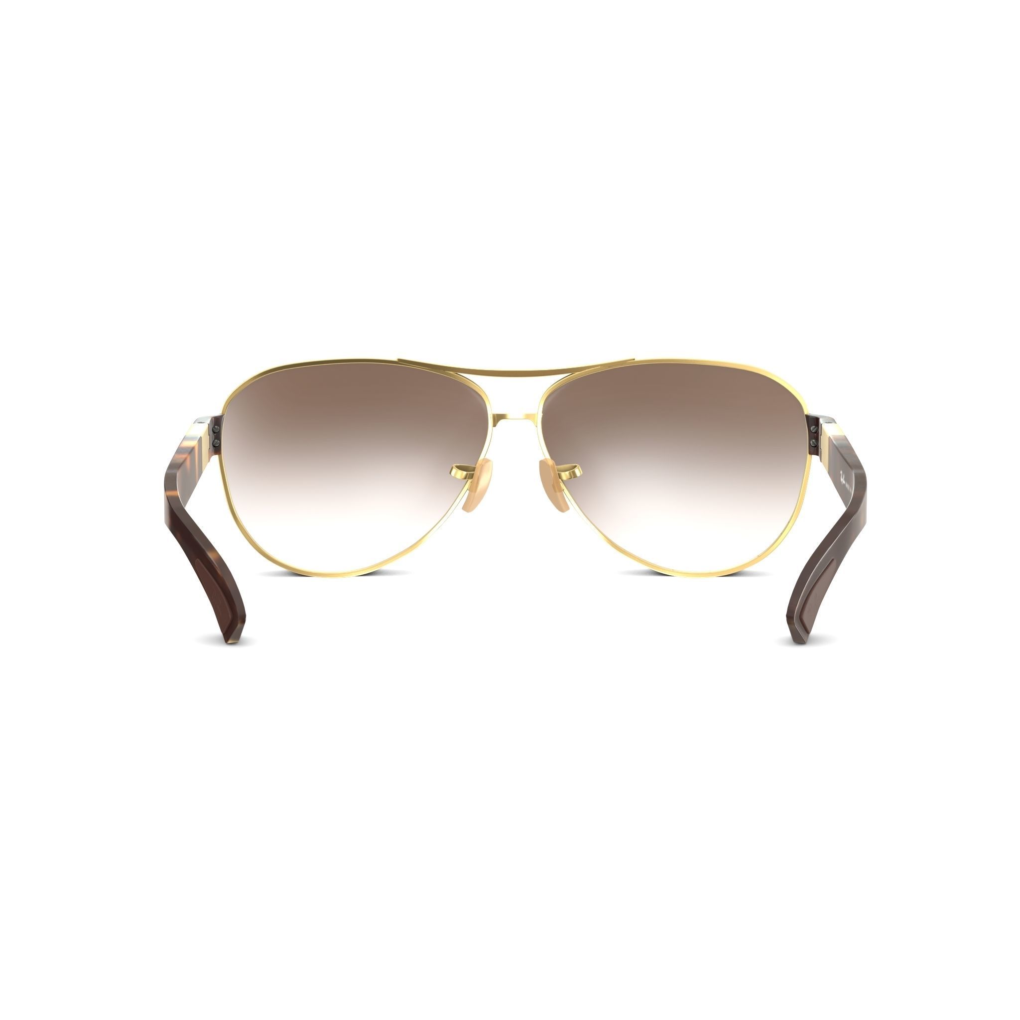 Ray-Ban - RB3509 Sunglasses Low-poly 3D model_1