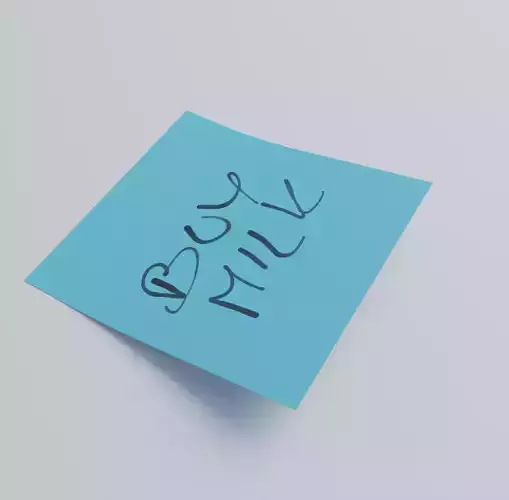 Sticky note