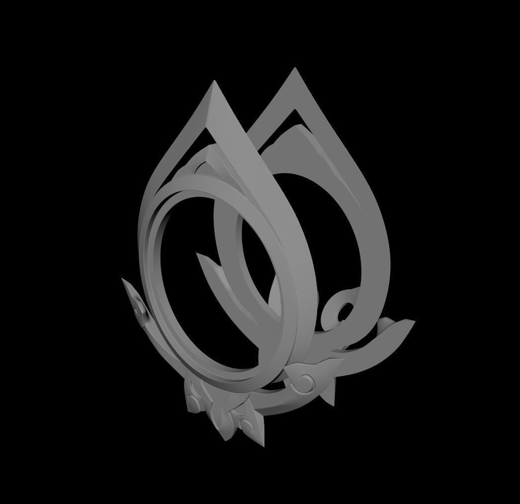 Sumeru Vision from Genshin Impact Printable STL Files 3D print model_3