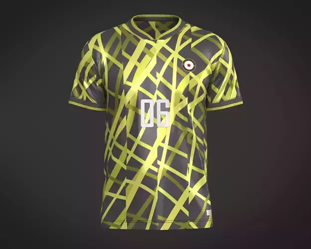 Soccer Sports Jersey Player-06