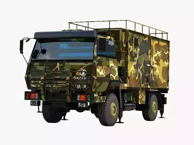 Military truck SX2110 3D model