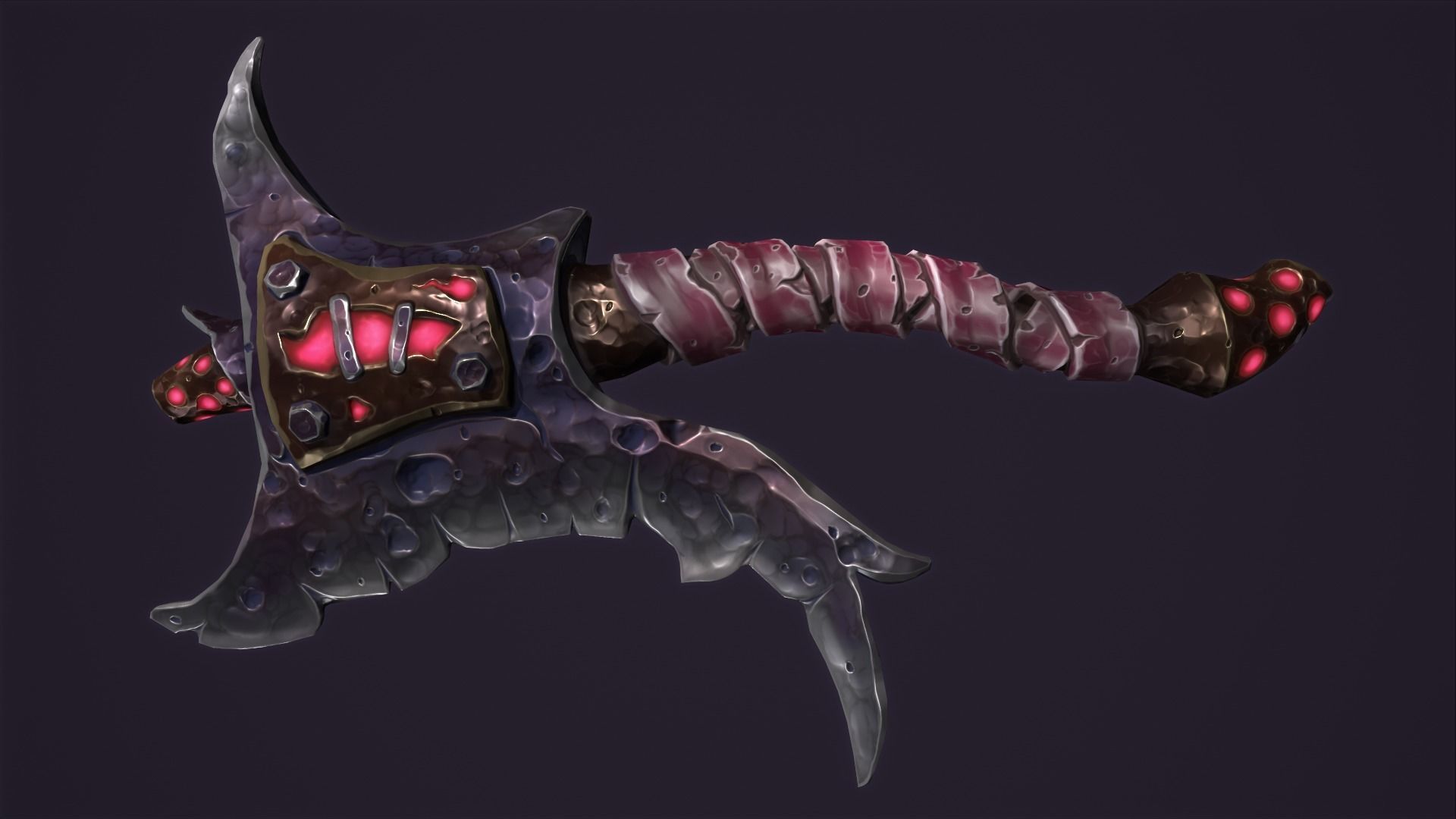 Brute axe 3d print 3D print model_7