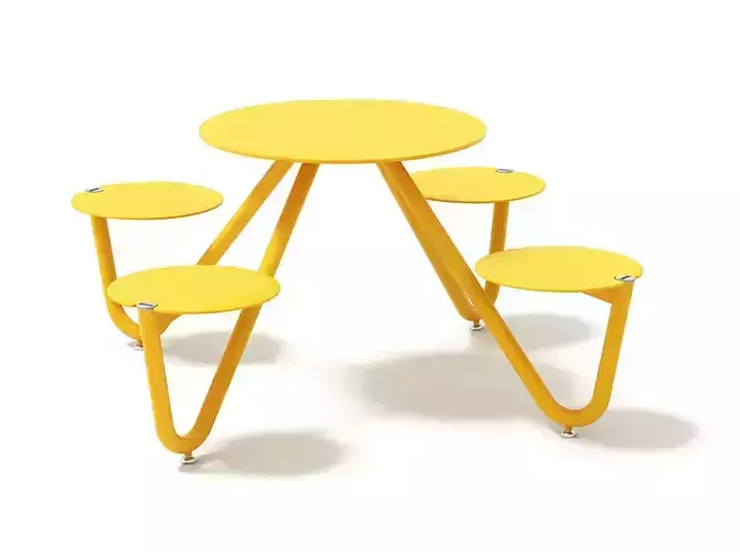 Round Outdoor Table