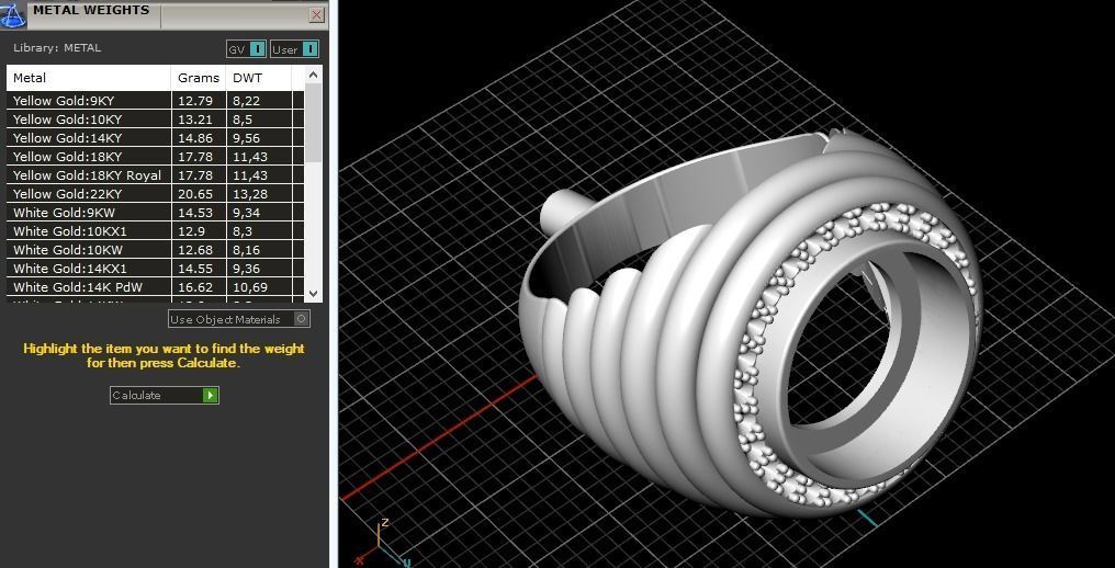 Ring Model 2478 3D print model_11