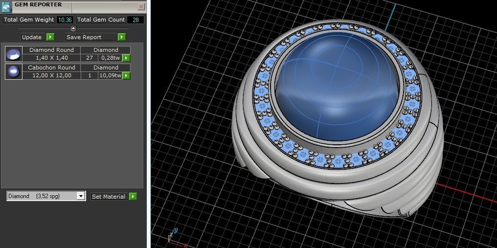 Ring Model 2478 3D print model_10
