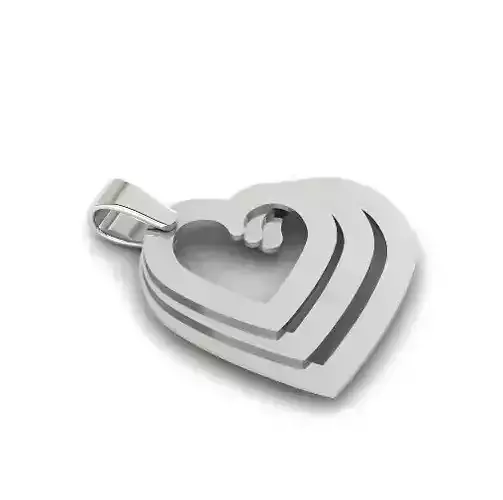 Heart pendant Model 2477
