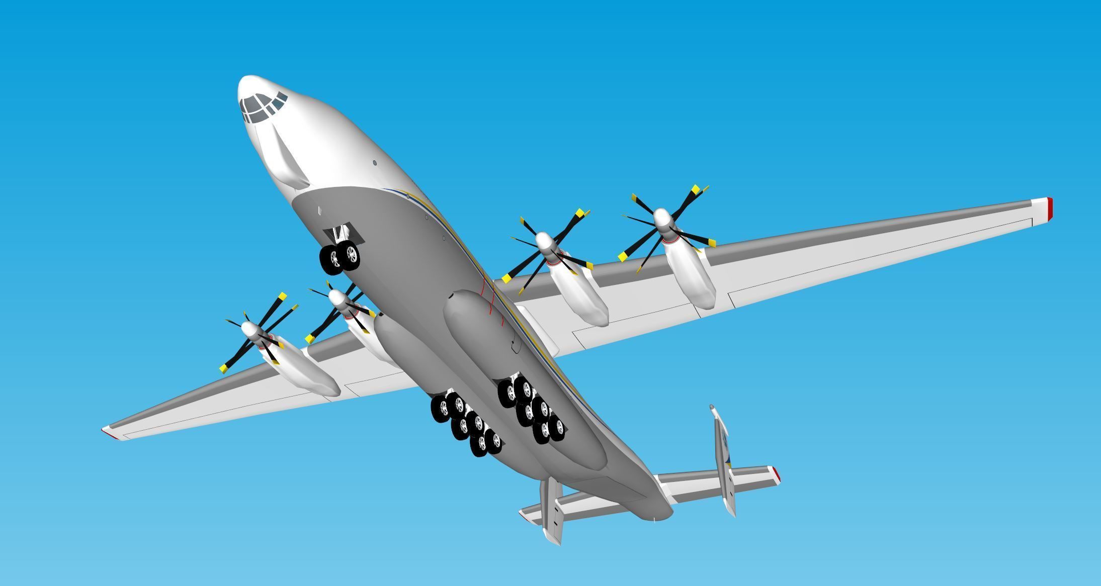Antonov An-22 3D model_13