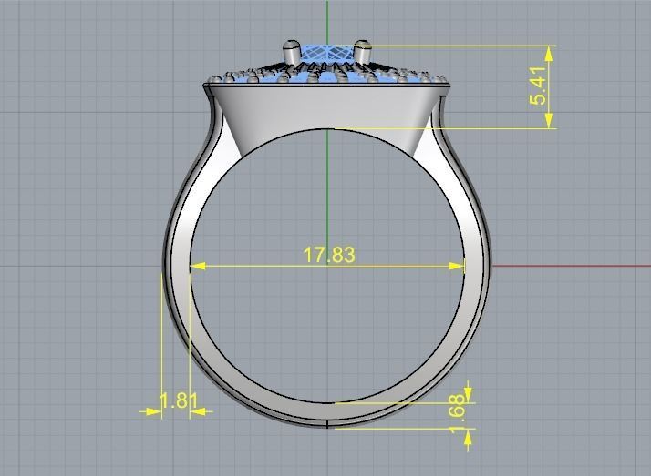 Ring Model 2470 3D print model_6