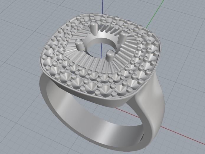 Ring Model 2470 3D print model_2