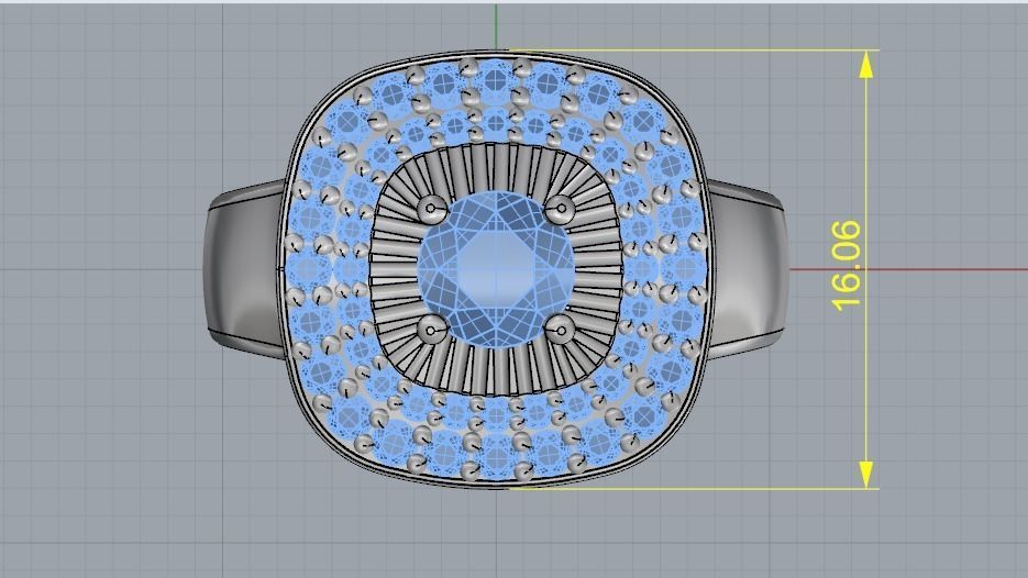 Ring Model 2470 3D print model_7