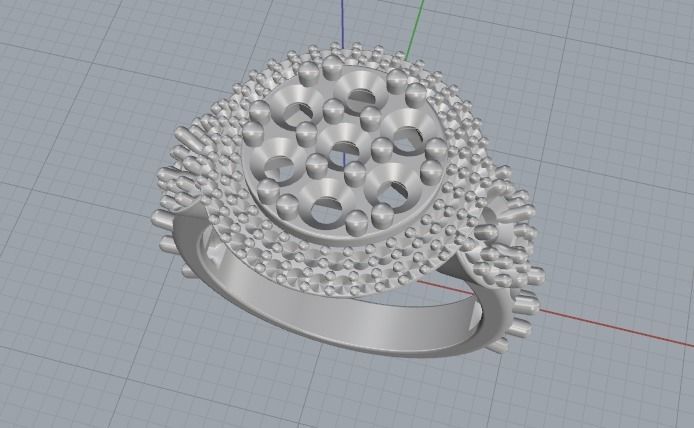 Ring Model 2469 3D print model_2
