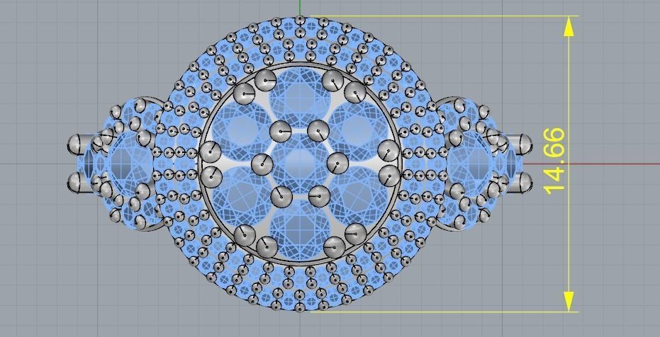 Ring Model 2469 3D print model_6