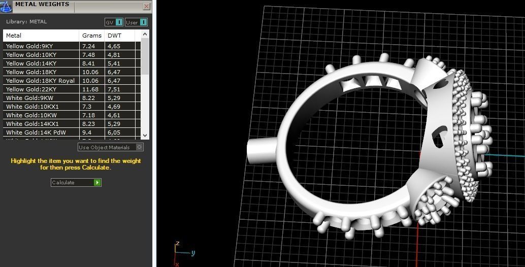 Ring Model 2469 3D print model_8