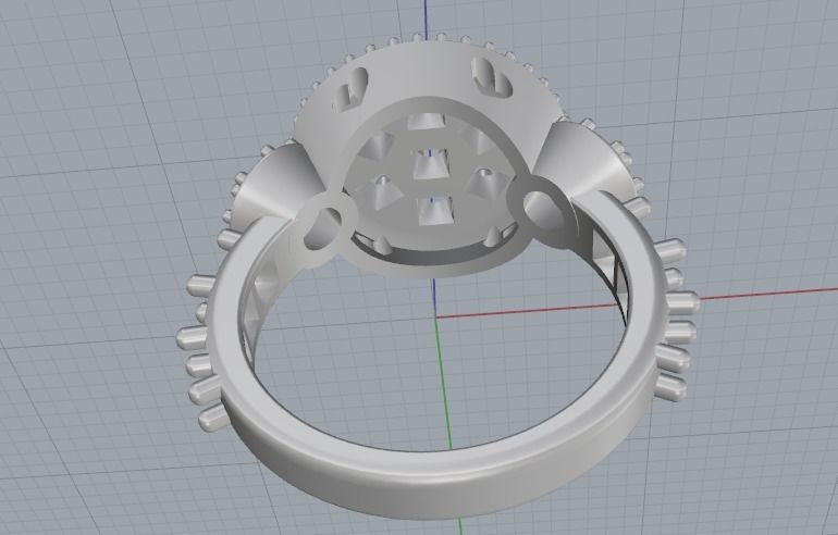 Ring Model 2469 3D print model_4