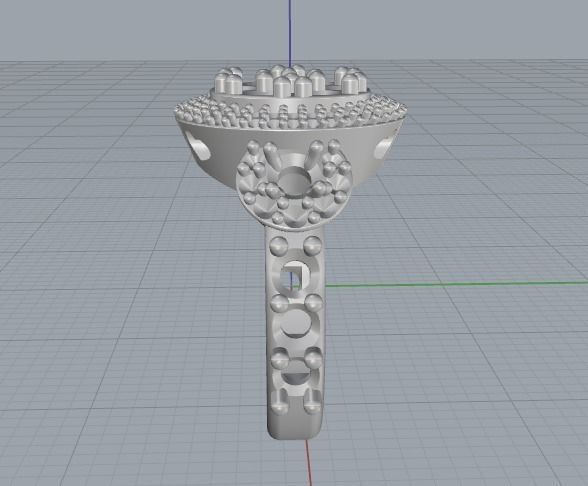 Ring Model 2469 3D print model_3