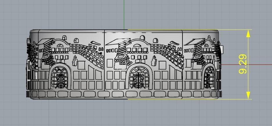 Ring Model 2464 3D print model_7