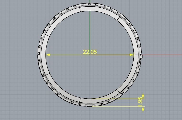 Ring Model 2464 3D print model_6
