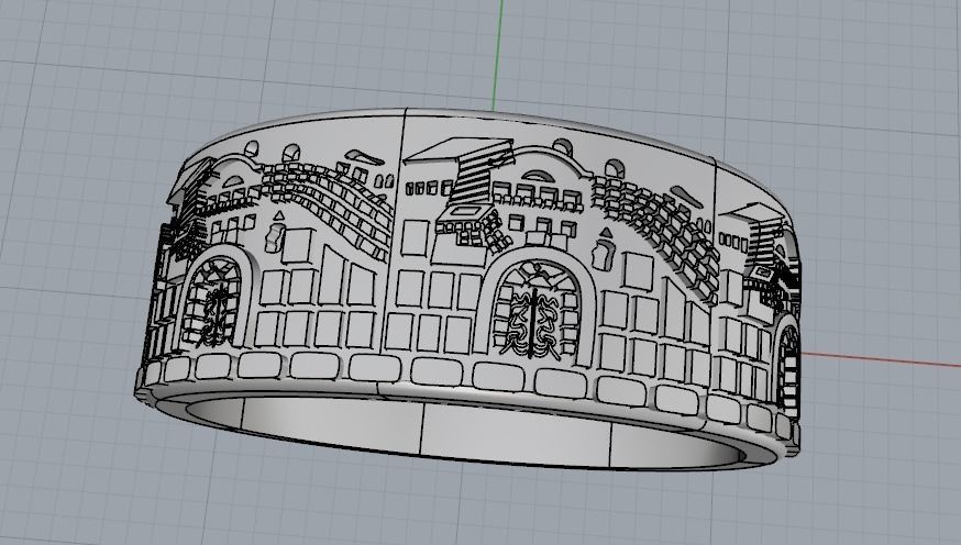 Ring Model 2464 3D print model_2