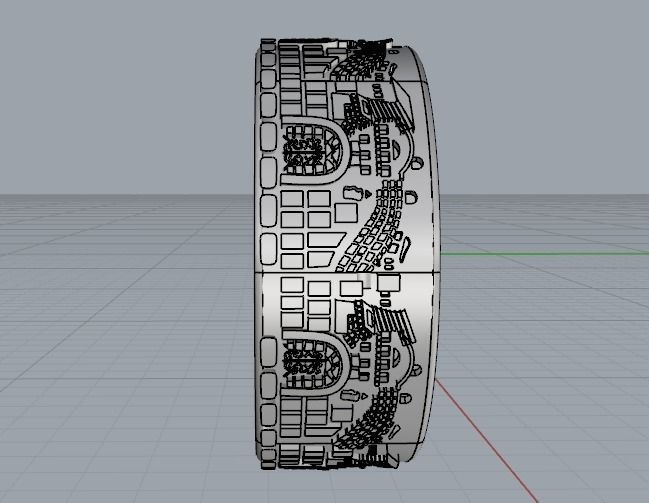 Ring Model 2464 3D print model_3