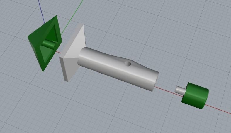 Pendant Model 2462 3D print model_2