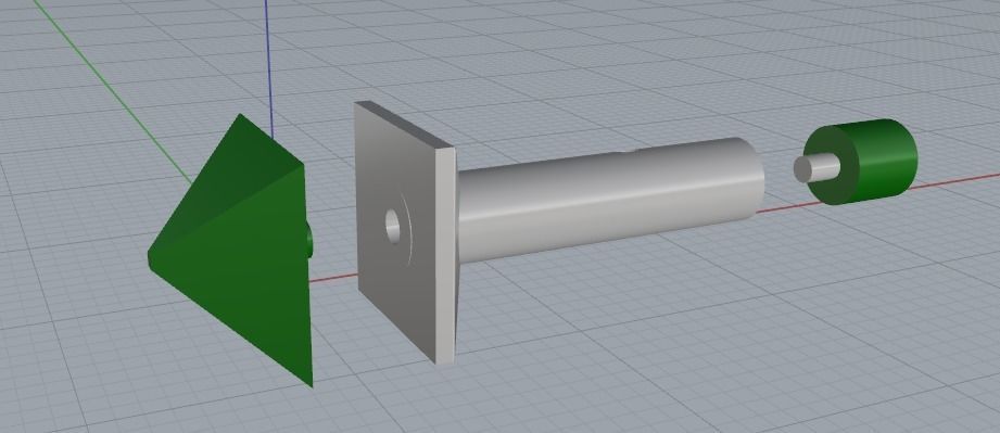 Pendant Model 2462 3D print model_3