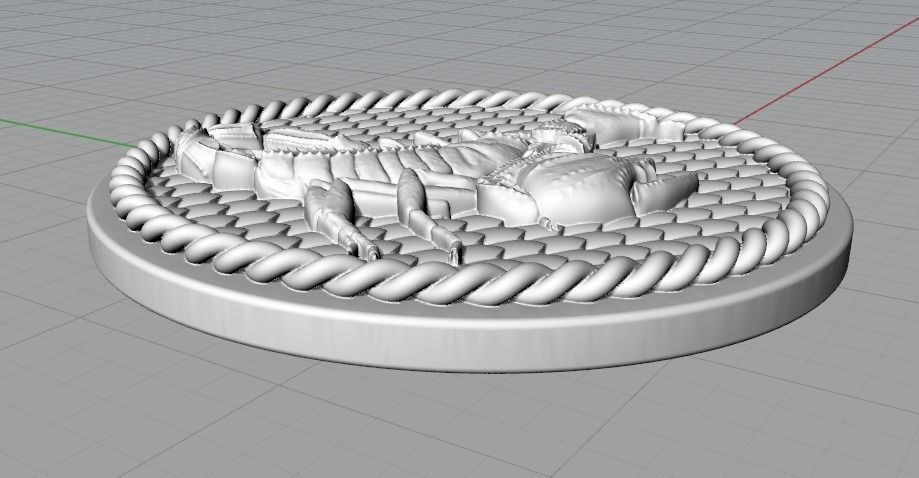 Zodiac sign Scorpio Model 2461 3D print model_4