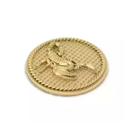 Zodiac sign Scorpio Model 2461 3D print model