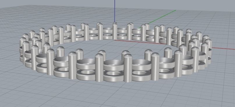 Pendant Model 2459 3D print model_3