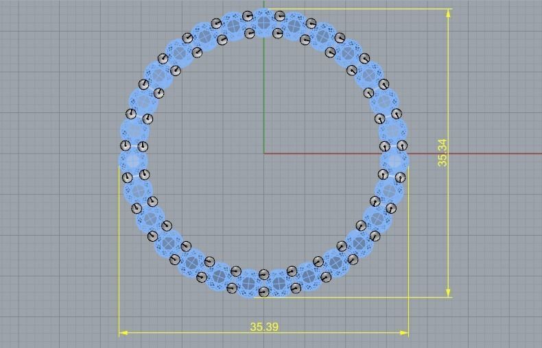 Pendant Model 2459 3D print model_5