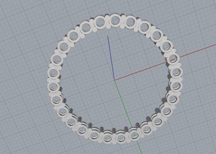 Pendant Model 2459 3D print model_4