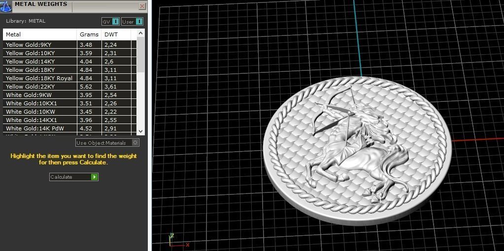 Sagittarius znak zodiac Model 2456 3D print model_8