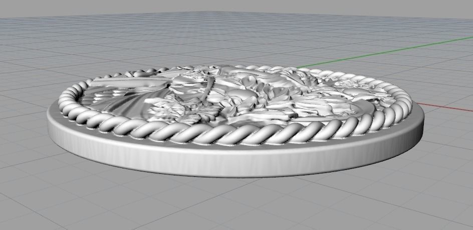 Zodiac sign Model 2449 3D print model_4