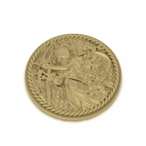 Zodiac sign Model 2449 3D print model_0