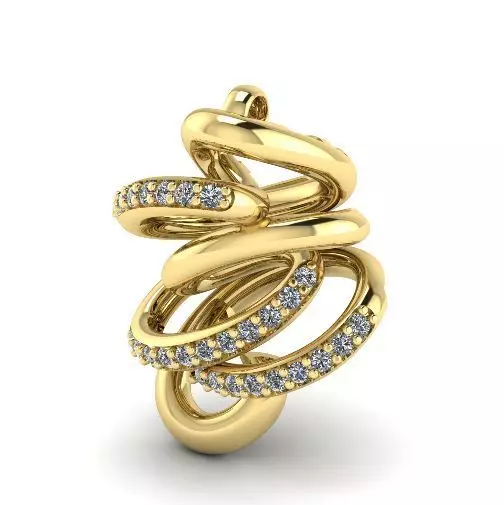 Pendant Model 2439 3D print model_0