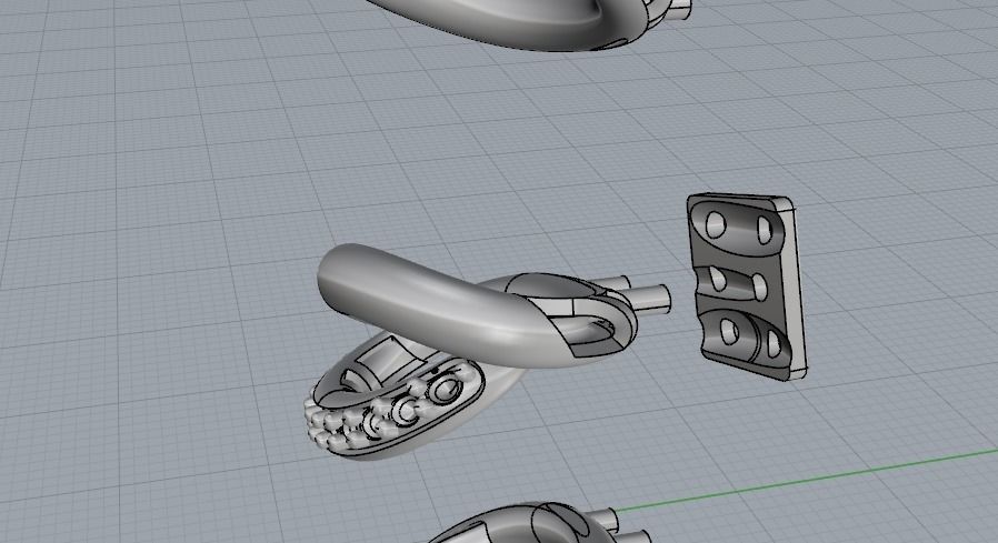 Pendant Model 2439 3D print model_5