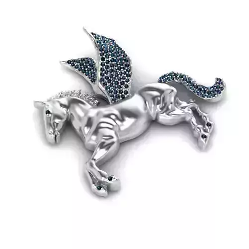 Horse with wings Model 2438