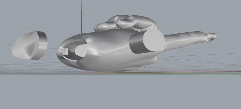 Pendant hand like Model 2436 3D print model_3