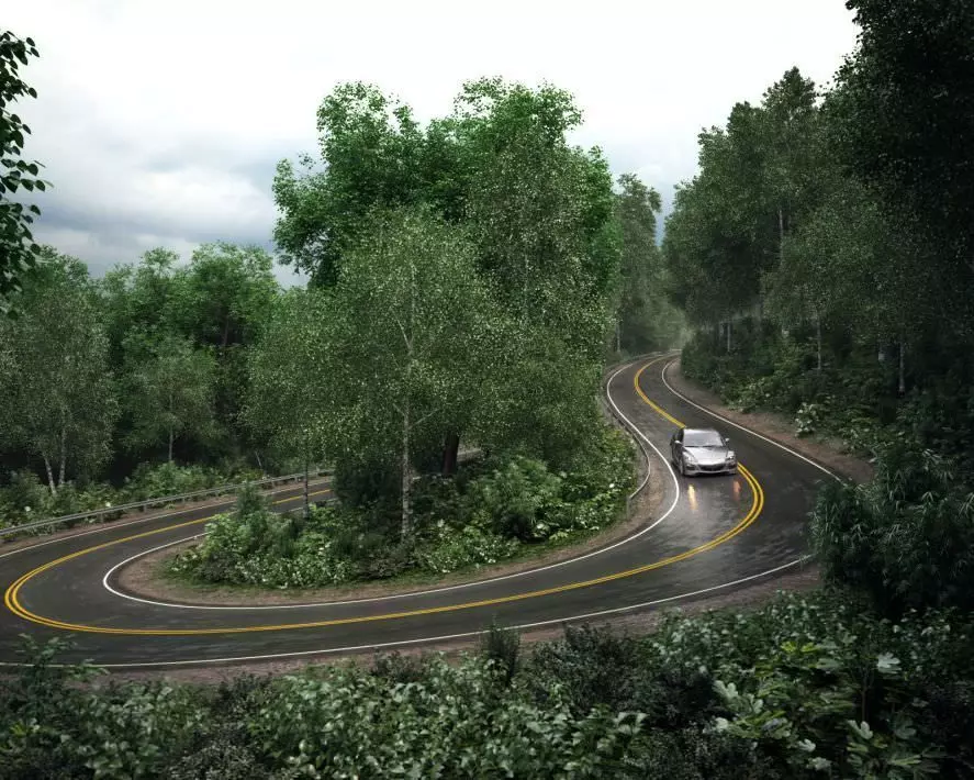 Archmodels vol 106 - Realistic Tress Collection 3D model_0