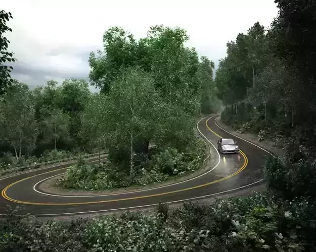 Archmodels vol 106 - Realistic Tress Collection 3D model