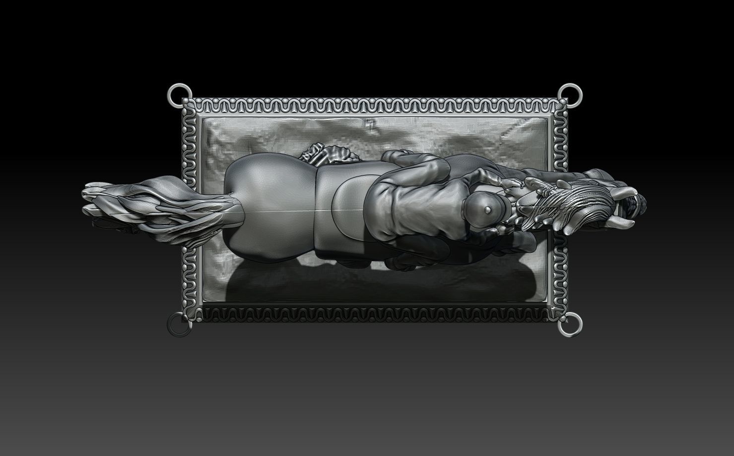 Horse Jockey 3D print model_2