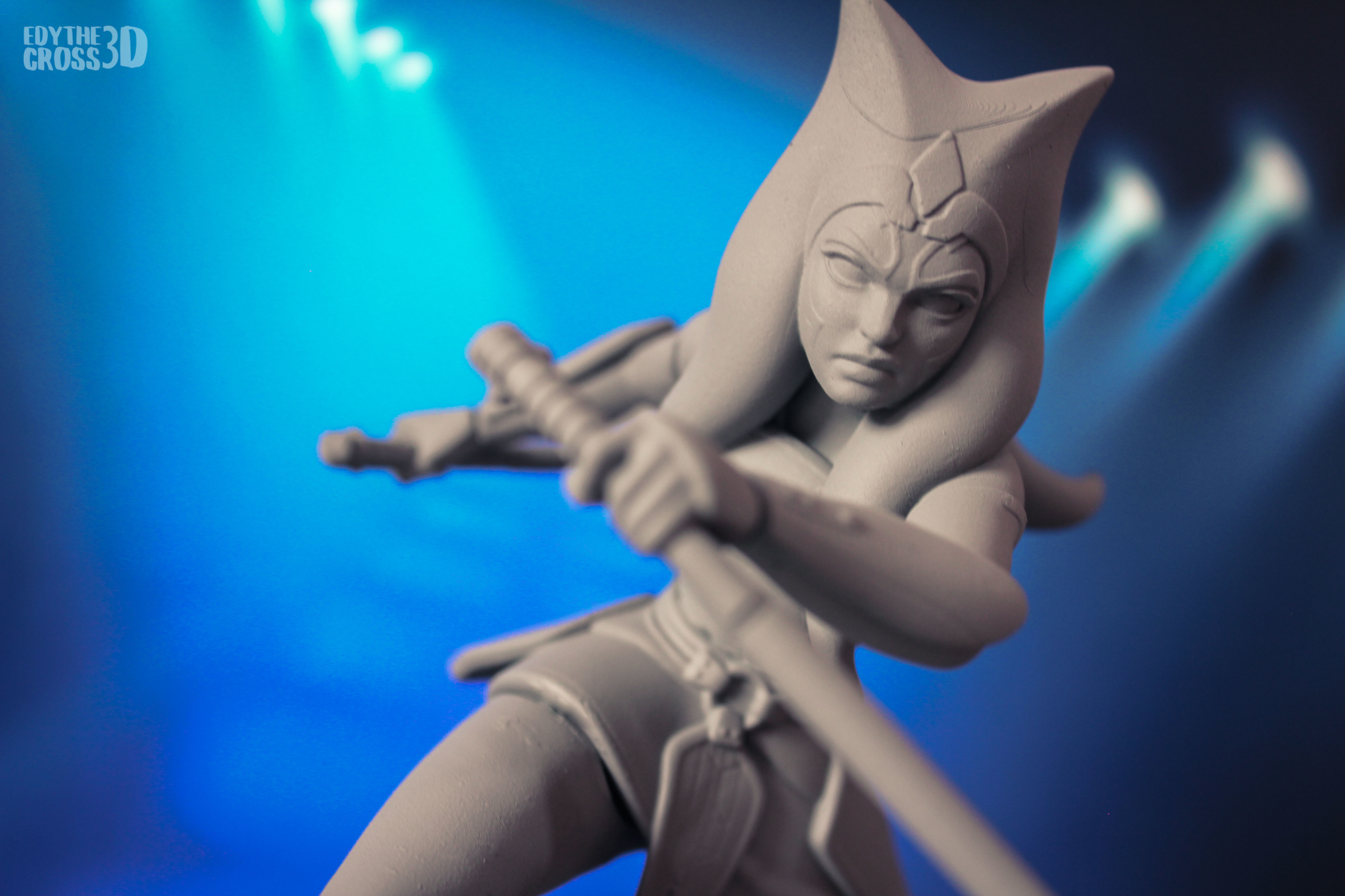 Ahsoka Tano - Star Wars 3D print model_4