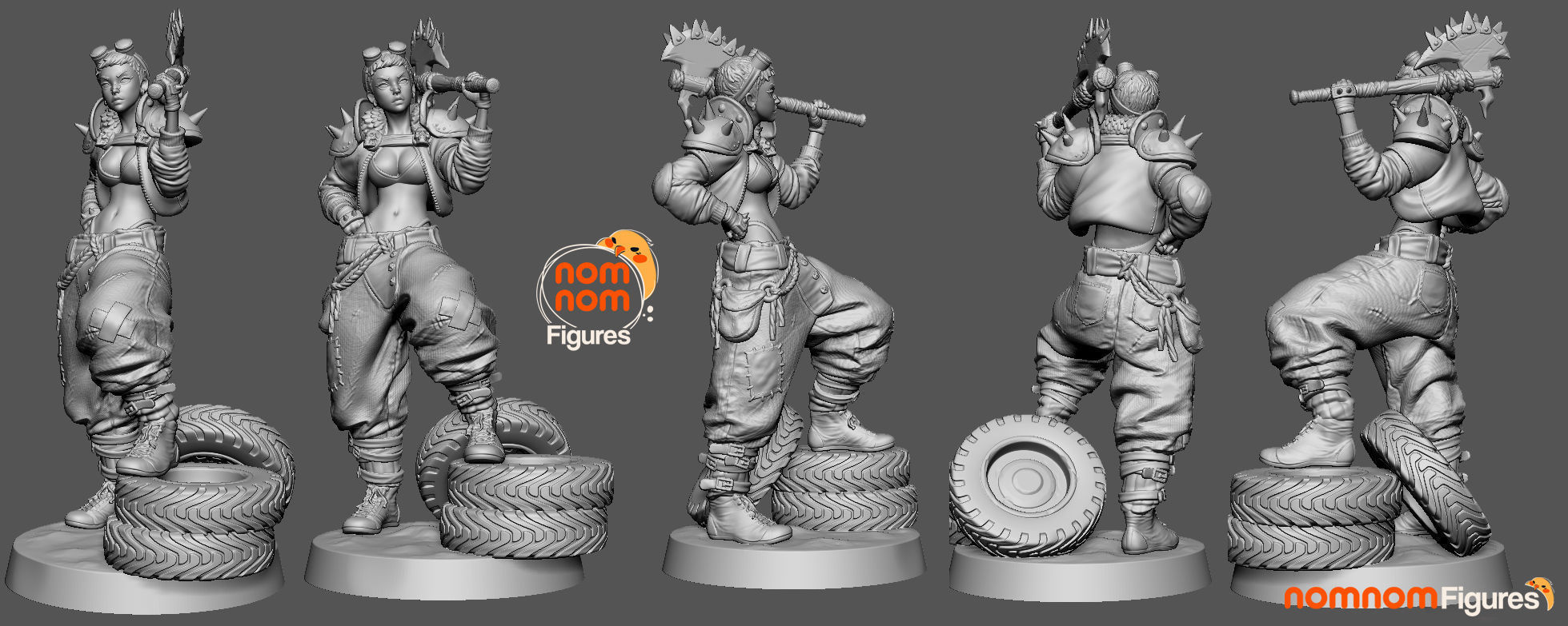 Tootsy Flower - Wasteland Psycho 3D print model_8