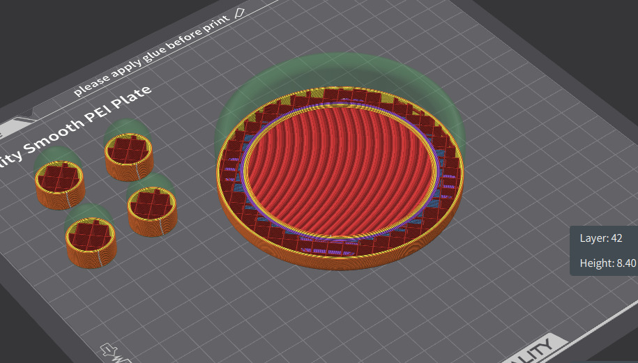 3D Printable Footed Plant Pot and Saucer Set  4 Variations 3D print model_7