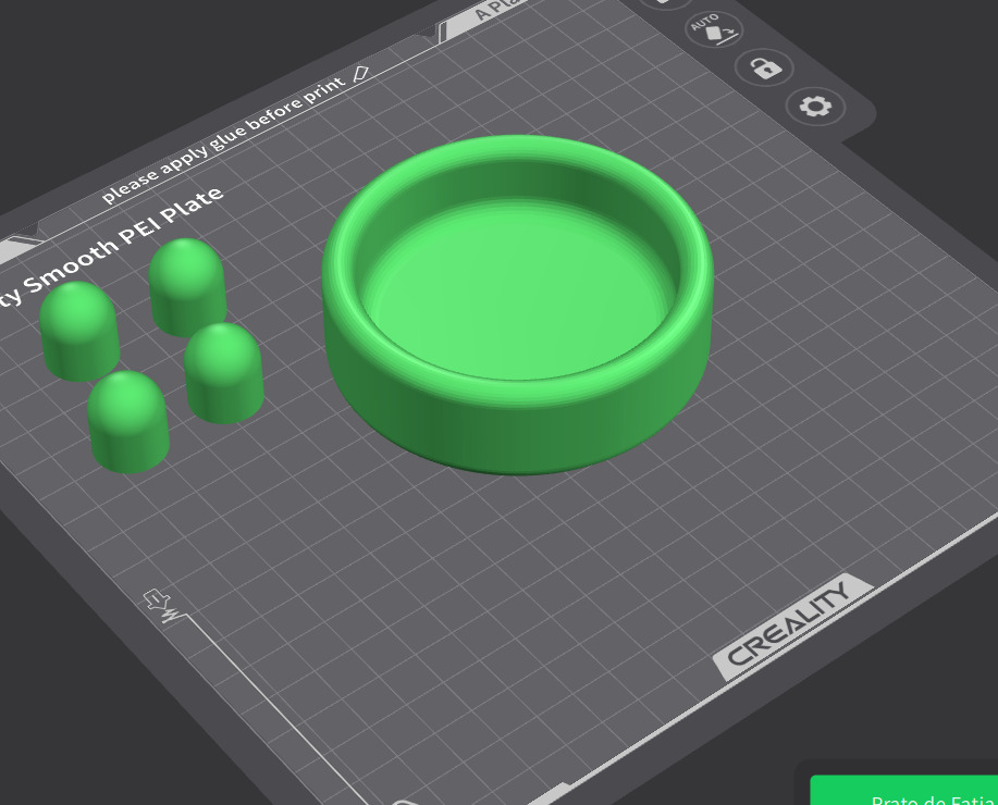 3D Printable Footed Plant Pot and Saucer Set  4 Variations 3D print model_4